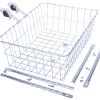Wald 1393 Large Korb Für Vorderradmontage - Silber -Fahrradwelt Verkauf 0020521 wald 1392 large basket silver