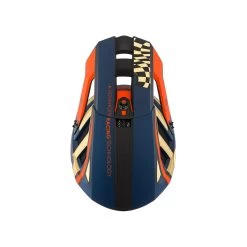 Oneal Blade Polyacrylite Zyphr - Fullface Helm - Blau/Orange -Fahrradwelt Verkauf 0453 30t