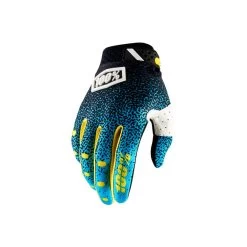 100% Handschuh Motorcross Ridefit Glove Cyan/black