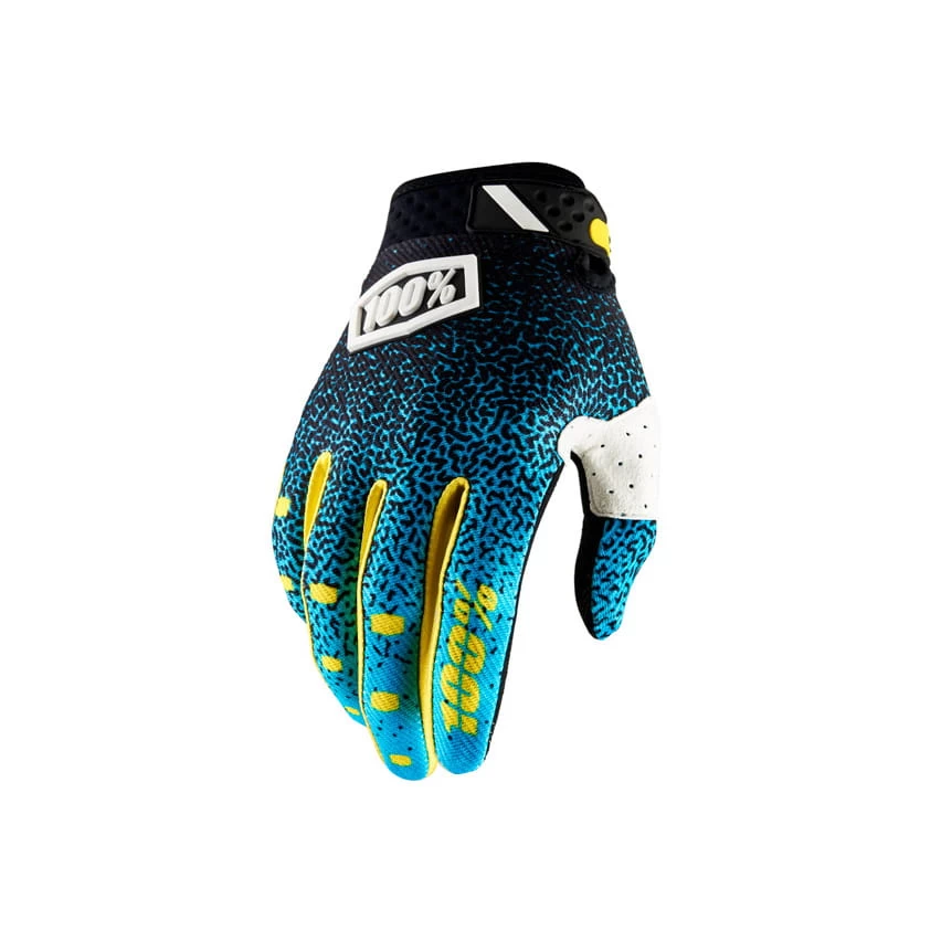 100% Handschuh Motorcross Ridefit Glove Cyan/black 3 100% Handschuh Motorcross Ridefit Glove Cyan/black