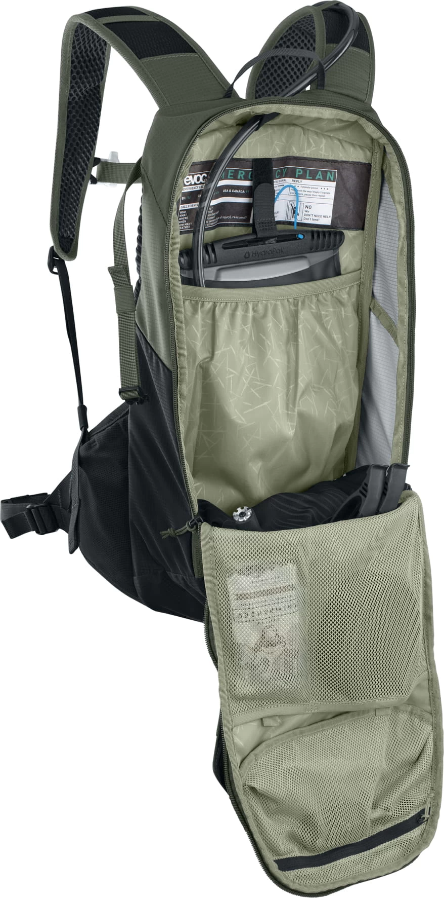 Evoc Ride 12 - Dark Olive/black 6 Evoc Ride 12 - Dark Olive/black – Bild 4