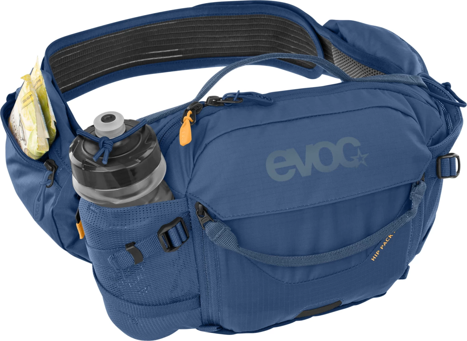 Evoc Hip Pack Pro 3l + 1,5l Trinkblase Hüfttasche - Denim 7 Evoc Hip Pack Pro 3l + 1,5l Trinkblase Hüfttasche - Denim – Bild 5