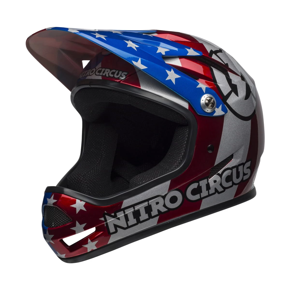 Bell Sanction Nitro Circus - Helm - Rot/Silber/Blau 3 Bell Sanction Nitro Circus - Helm - Rot/Silber/Blau