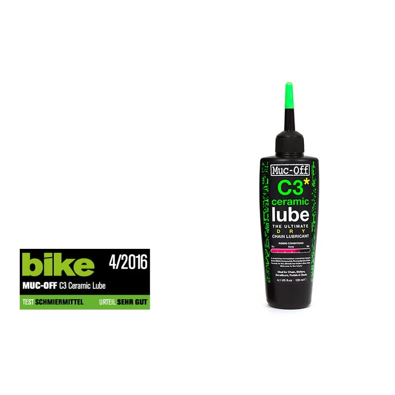 Muc-Off C3 Dry Ceramic Lube Ketten Schmiermittel 5 Muc-Off C3 Dry Ceramic Lube Ketten Schmiermittel – Bild 3