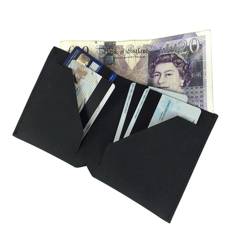 Restrap Wallet Geldbörse - Schwarz 4 Restrap Wallet Geldbörse - Schwarz – Bild 2