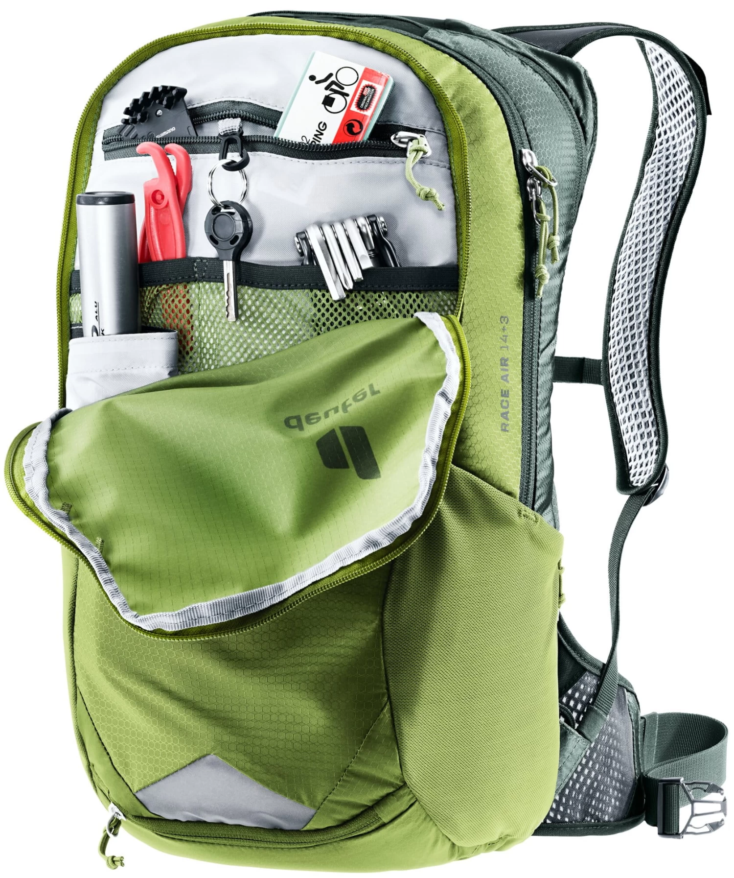 Deuter Race Air 14+3 - Meadow-ivy 4 Deuter Race Air 14+3 - Meadow-ivy – Bild 2