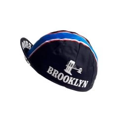Vintage Cycling Cap - Brooklyn Black -Fahrradwelt Verkauf 32134