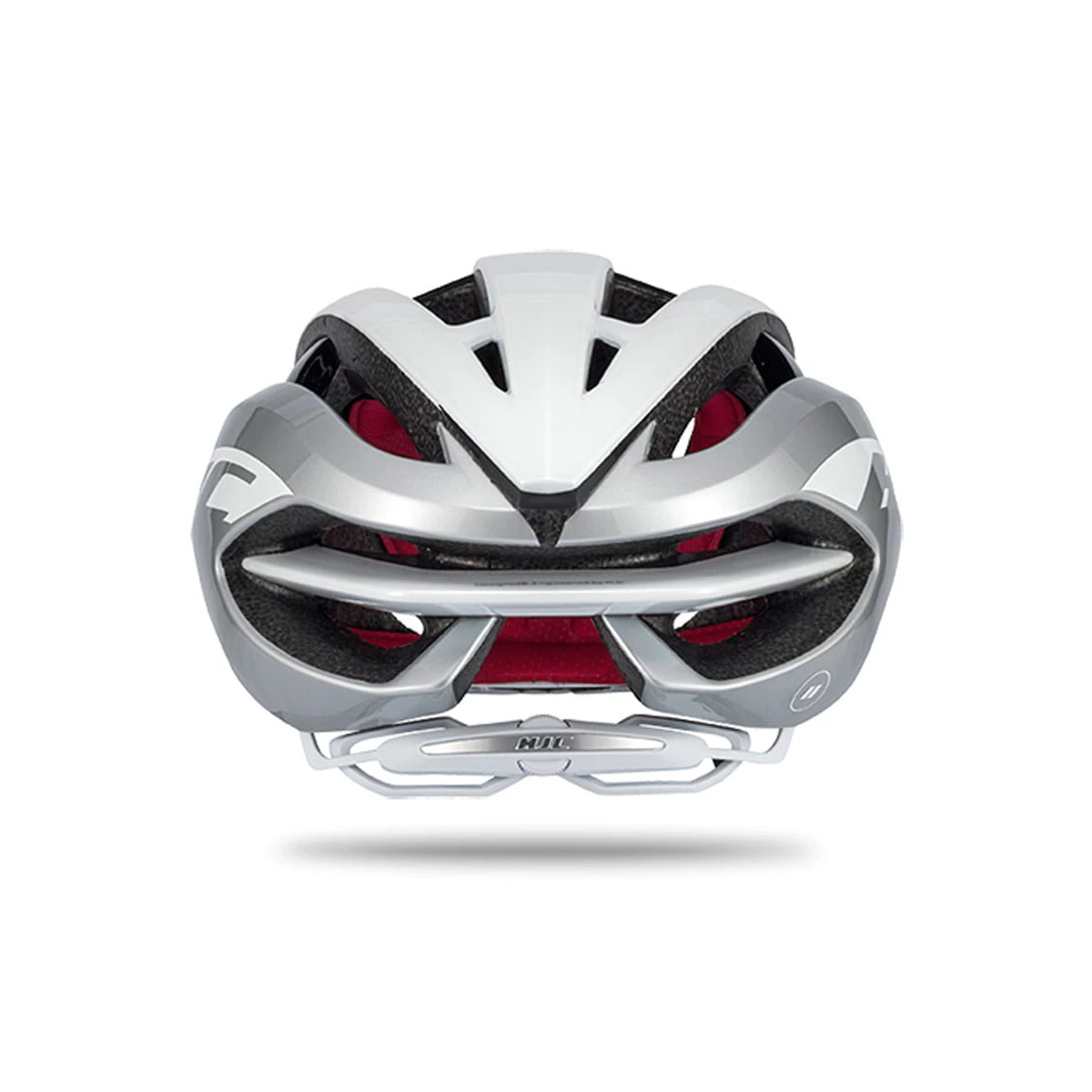 HJC IBEX Road Helm - Gloss White / Silver 5 HJC IBEX Road Helm - Gloss White / Silver – Bild 3