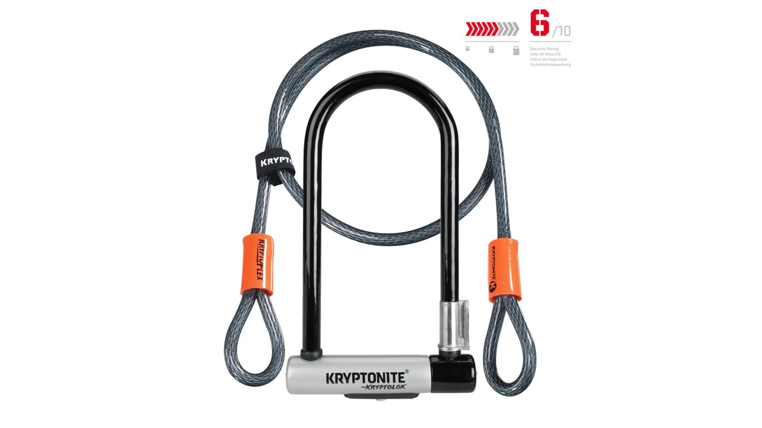Kryptonite KryptLock Serie 2 Standard + KFlex 120 Cm 3 Kryptonite KryptLock Serie 2 Standard + KFlex 120 Cm