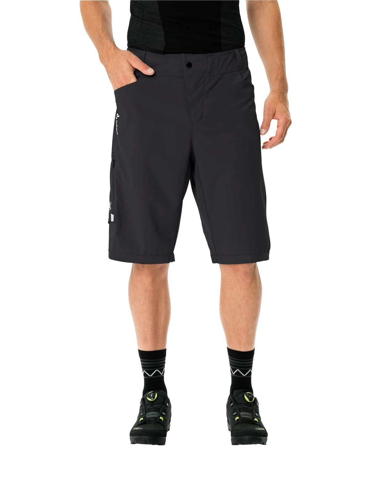 VAUDE Men's Ledro Shorts Schwarz 4 VAUDE Men's Ledro Shorts Schwarz – Bild 2