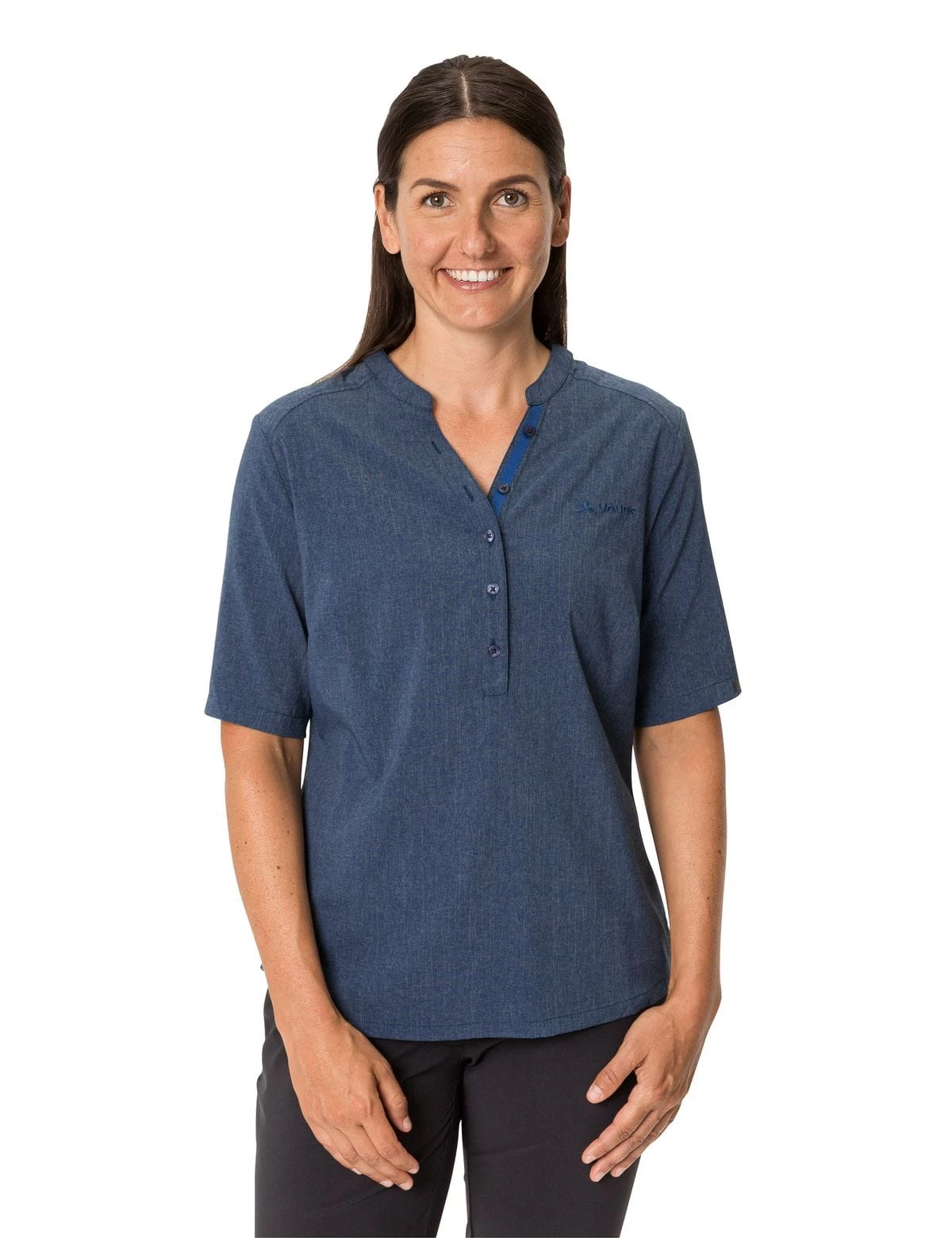 VAUDE Turifo II Women's Shirt - Dark Sea 4 VAUDE Turifo II Women's Shirt - Dark Sea – Bild 2