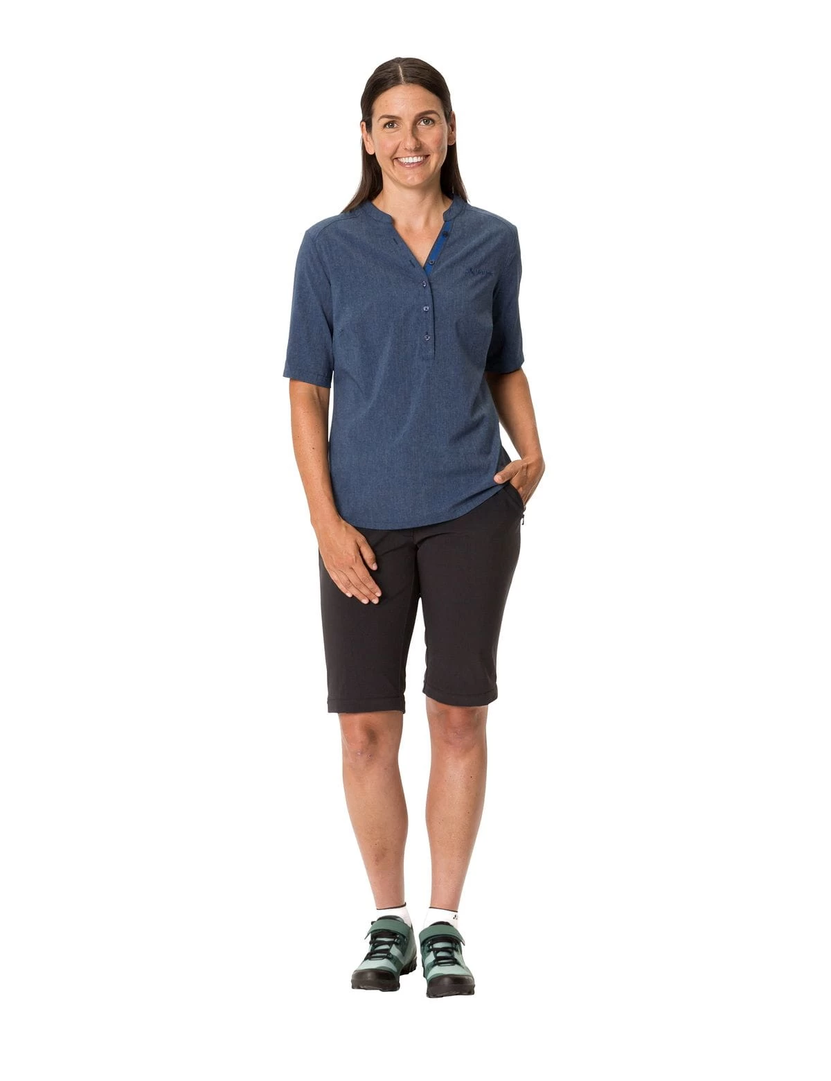 VAUDE Turifo II Women's Shirt - Dark Sea 9 VAUDE Turifo II Women's Shirt - Dark Sea – Bild 7
