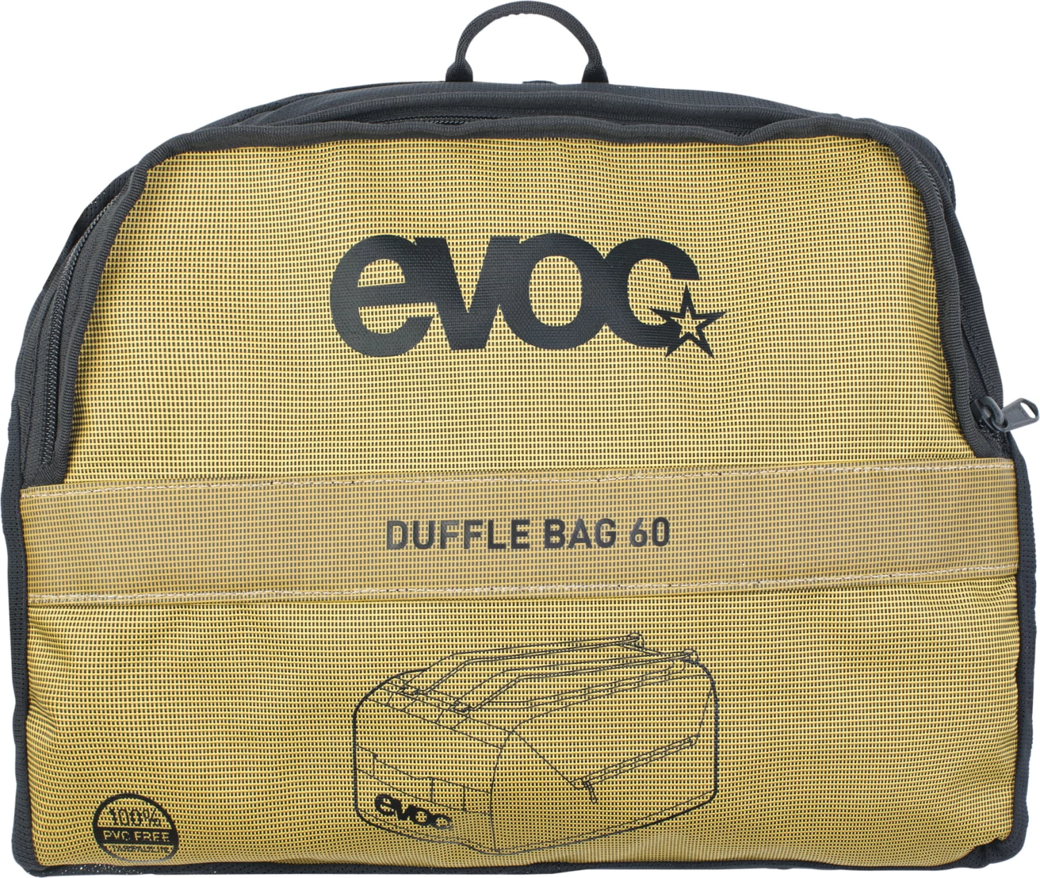 Evoc Duffle Bag 60 L - Curry/Black 10 Evoc Duffle Bag 60 L - Curry/Black – Bild 8