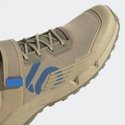 Five Ten Trailcross Clip-In - Beige Tone/Blue Rush/Orbit Green -Fahrradwelt Verkauf 5 10TrailcrossClip In BeitonBlurusOrbgrn 8