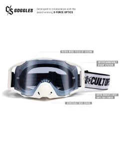 LOOSE RIDERS C/S Goggle - Oreo -Fahrradwelt Verkauf 7974 3b