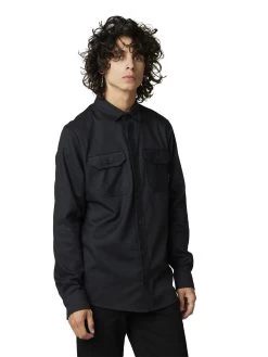 Fox Racing Assembly Line Flannel - Black