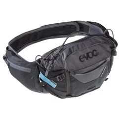 Evoc Hip Pack Pro 3l + 1,5l Trinkblase Hüfttasche - Schwarz/Grau
