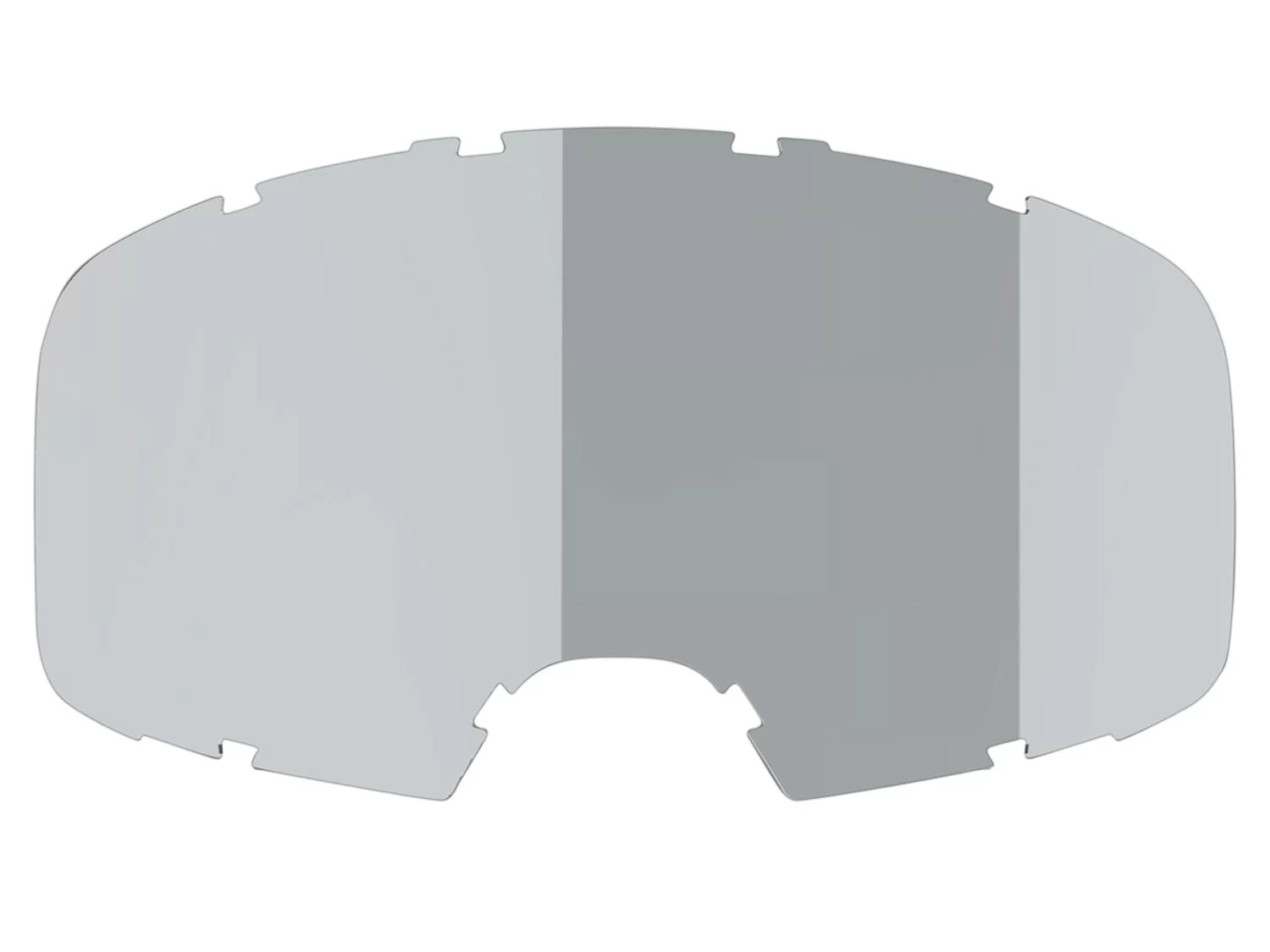 IXS Injected Mirror Single Replacement Lens (Anti-Fog) - Mirror Silver Smoke 3 IXS Injected Mirror Single Replacement Lens (Anti-Fog) - Mirror Silver Smoke