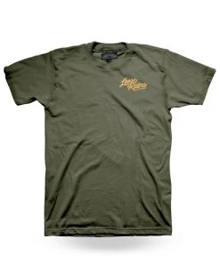 LOOSE RIDERS Mens T-Shirts - Airshark Olive