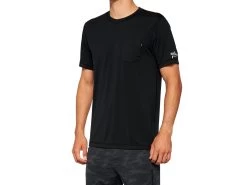 100% Mission Athletic T-Shirt - Black