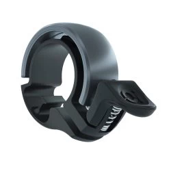 KNOG Oi Classic Fahrradklingel - Schwarz/Grau - Small, 22.2mm