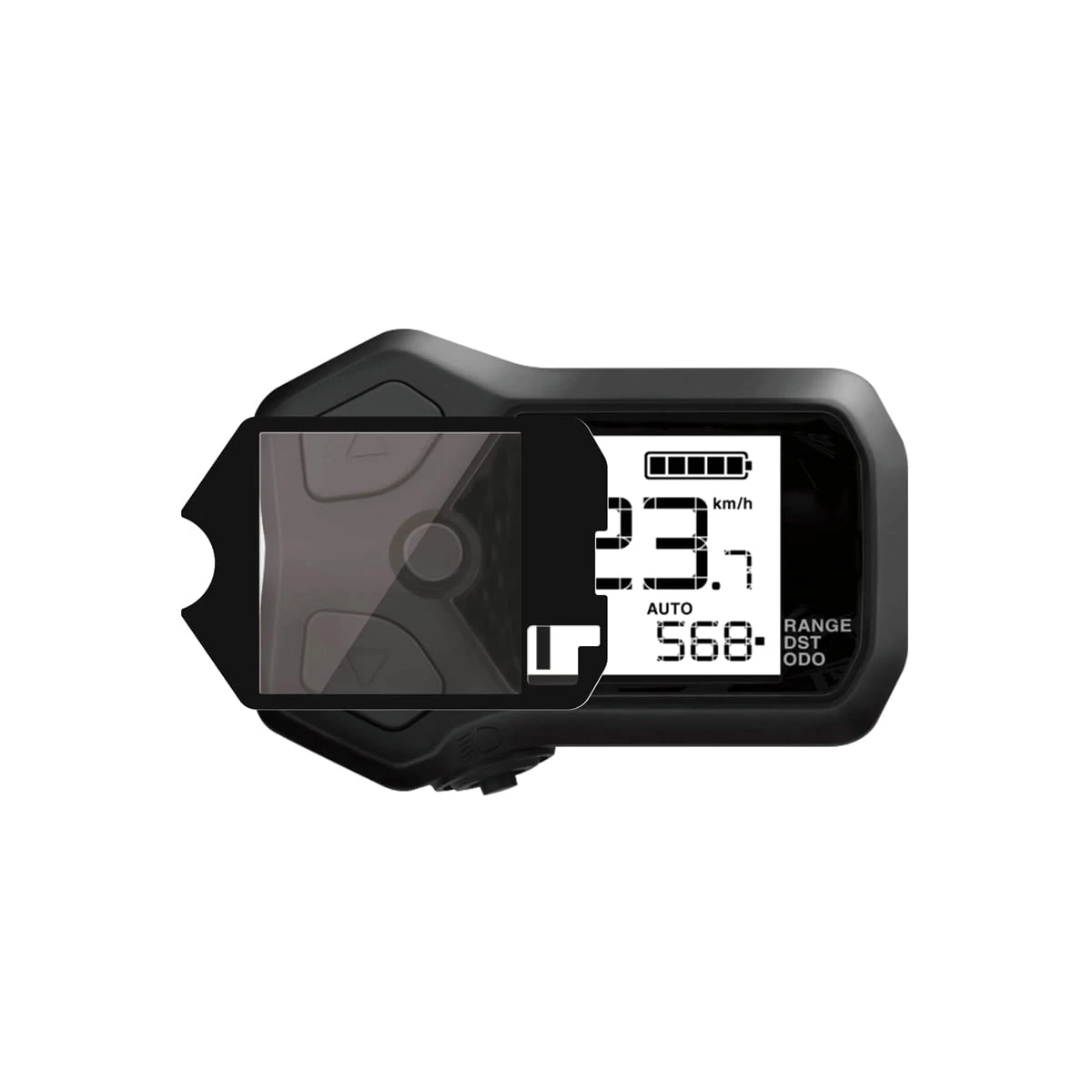 PanzerGlass Shimano SC-5000, AntiGlare Black Antibakteriell 4 PanzerGlass Shimano SC-5000, AntiGlare Black Antibakteriell – Bild 2