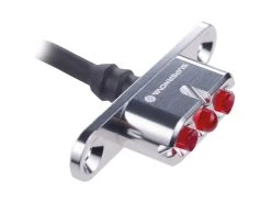 Supernova E3 Tail Light 2 Gepäckträgermontage - 6V - Silber