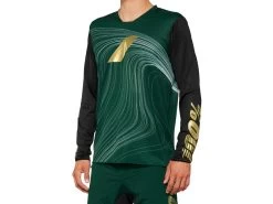 100% R-Core X LE Long Sleeve Jersey - Forest Green