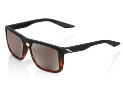 100% Renshaw - HiPER Mirror Lens - Soft Tact Black/Havana Fade