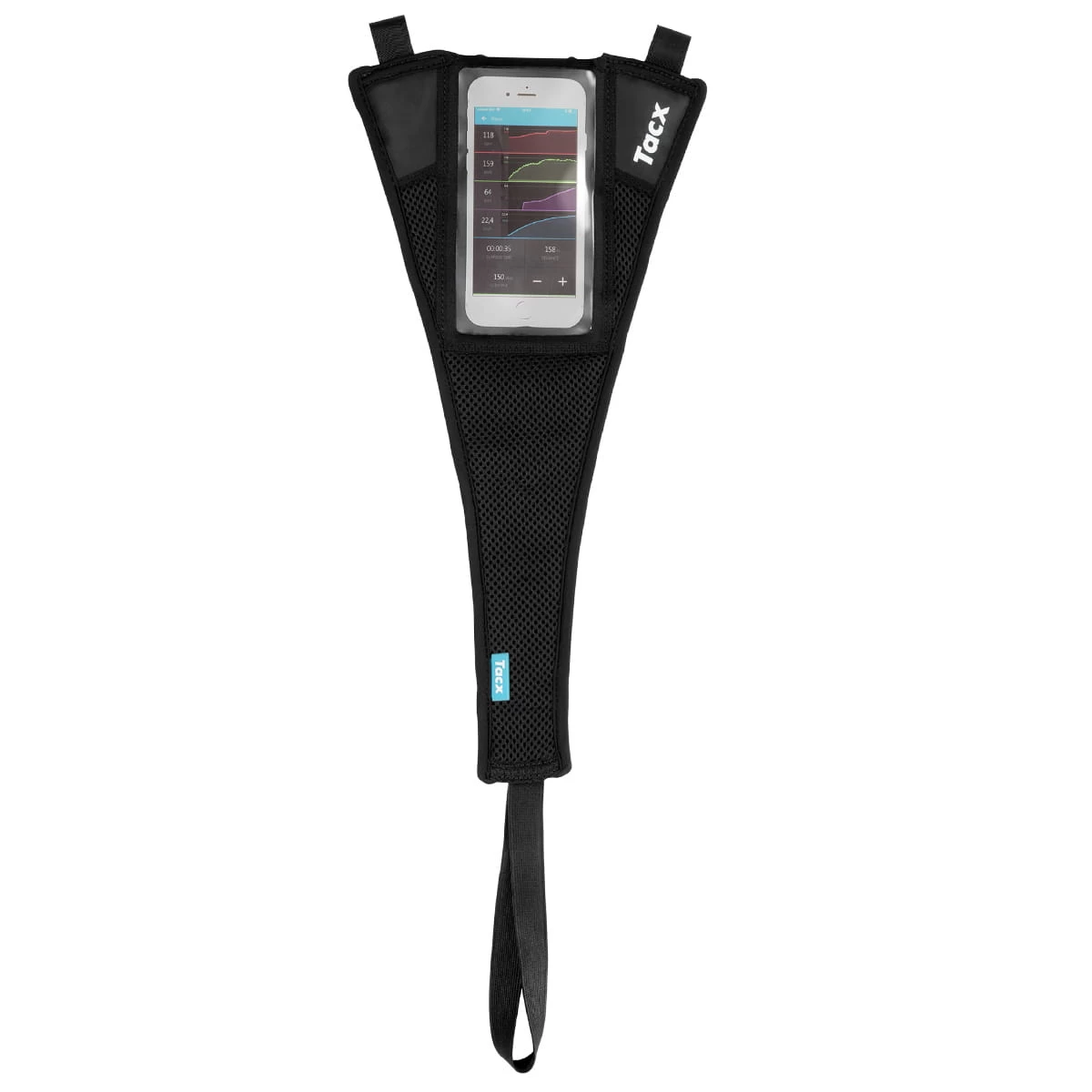 TACX Schweißfänger Mit Smartphone Aufbewahrung - Schwarz 4 TACX Schweißfänger Mit Smartphone Aufbewahrung - Schwarz – Bild 2