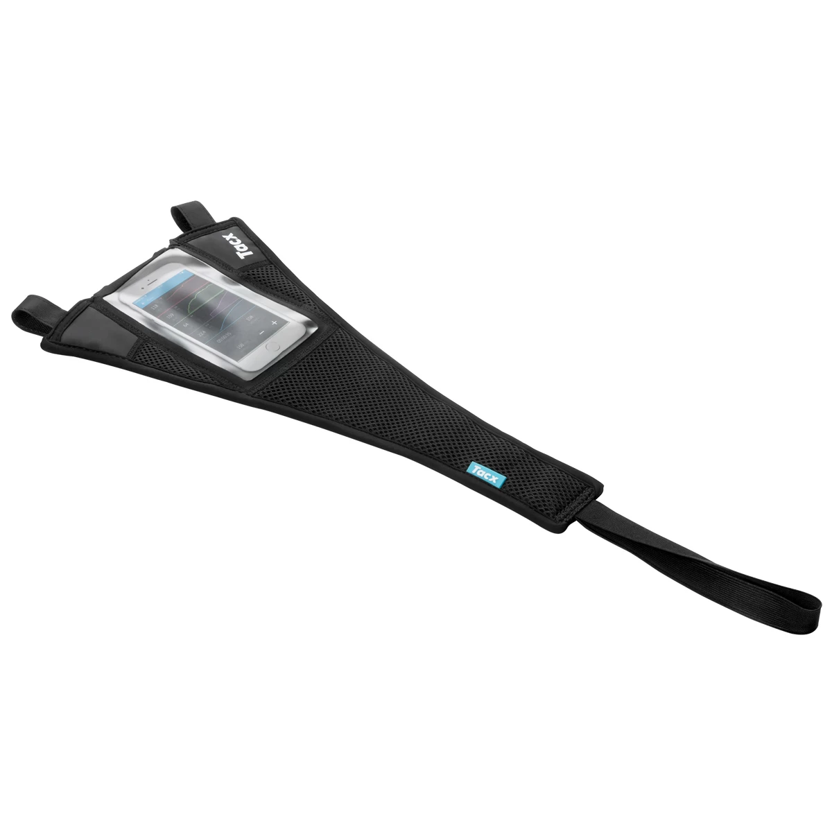 TACX Schweißfänger Mit Smartphone Aufbewahrung - Schwarz 3 TACX Schweißfänger Mit Smartphone Aufbewahrung - Schwarz