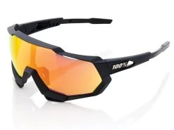 100% Speedtrap - HiPER Mirror Lens - Soft Tact Black