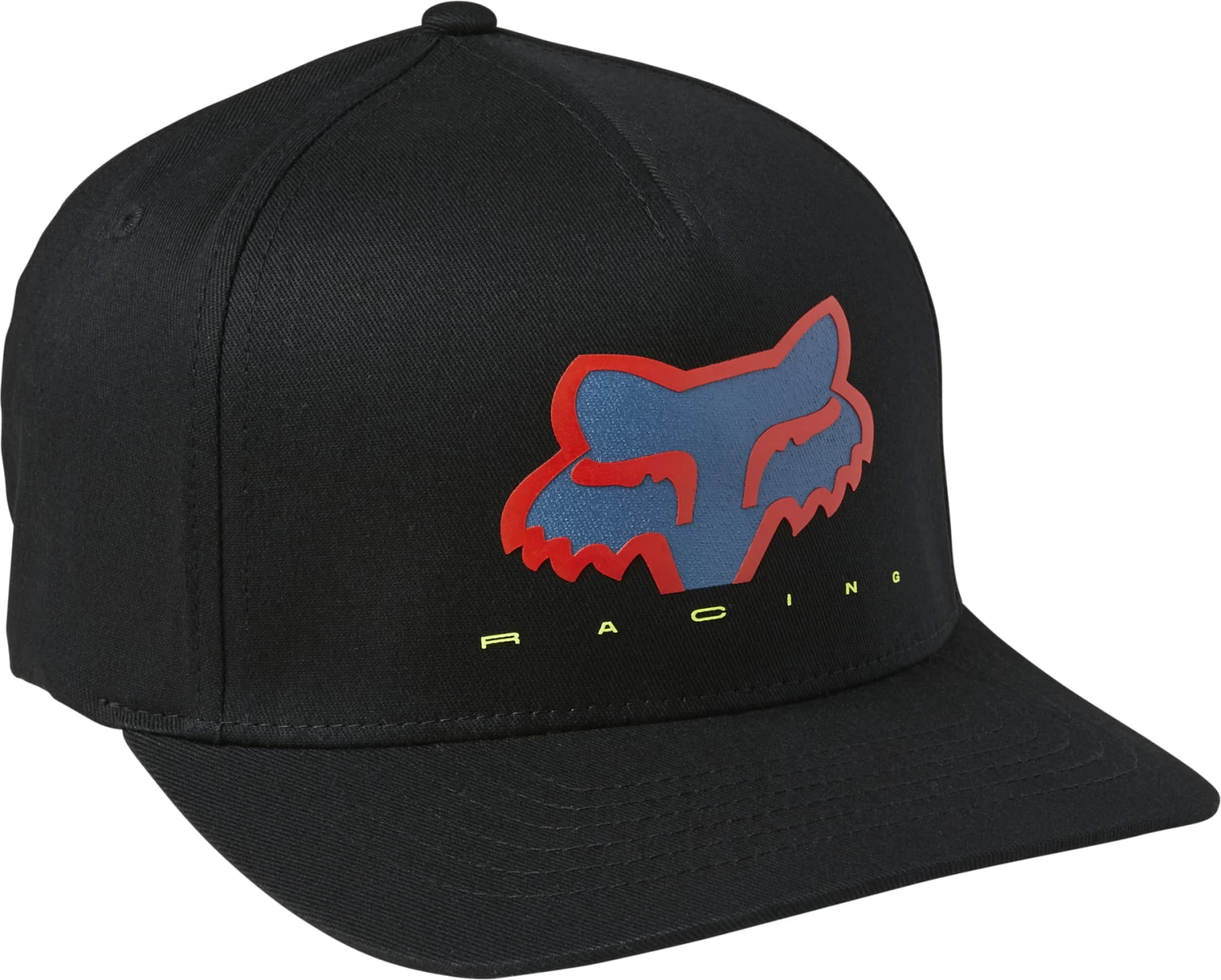 Fox Racing Venz Flexfit Hat Black 3 Fox Racing Venz Flexfit Hat Black