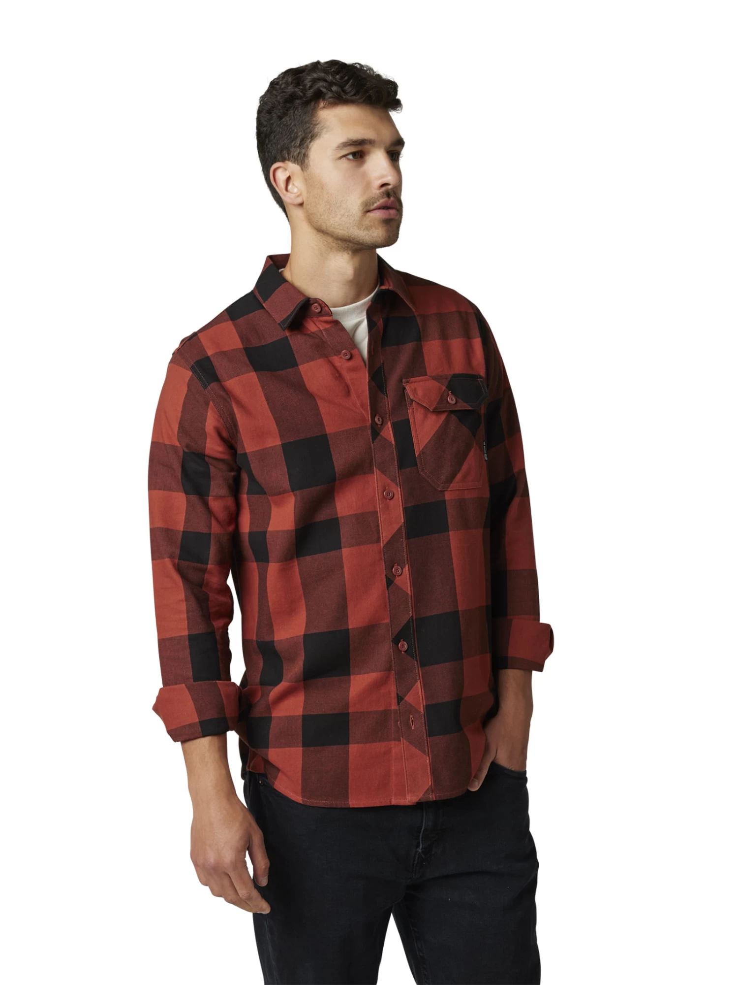 Fox Racing Voyd 2.0 Flannel - Copper 3 Fox Racing Voyd 2.0 Flannel - Copper