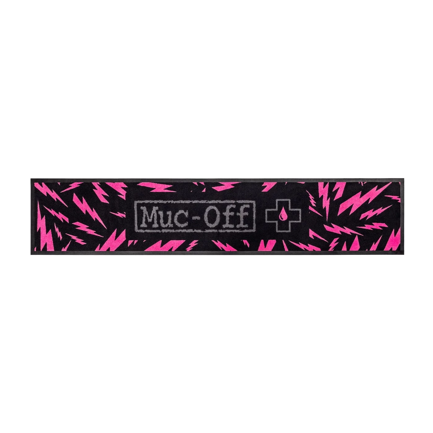 Muc-Off Fahrradmatte / Absorbing Bike Mat (200 X 40 Cm) - Black/pink 3 Muc-Off Fahrradmatte / Absorbing Bike Mat (200 X 40 Cm) - Black/pink