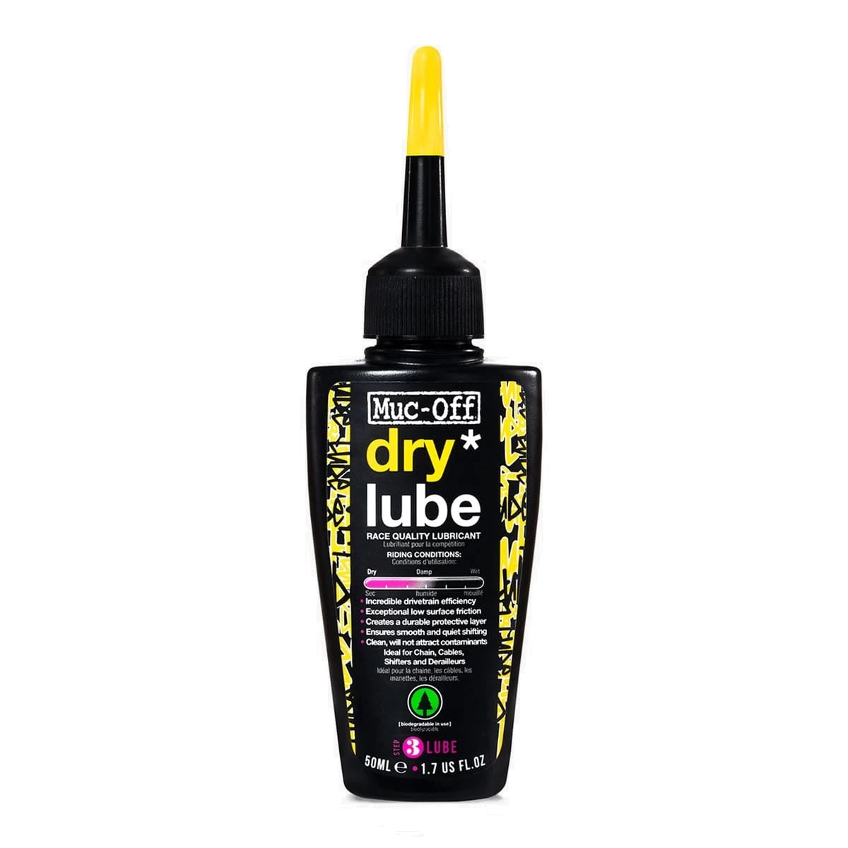 Muc-Off Bio Dry Lube Kettenschmiermittel - 50 Ml 3 Muc-Off Bio Dry Lube Kettenschmiermittel - 50 Ml