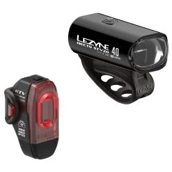 Lezyne Beleuchtungsset Hecto Drive 40 + KTV StVZO