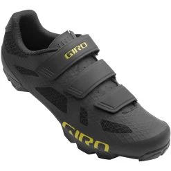 Giro RANGER - Dirt Schuhe - Black/cascade Green