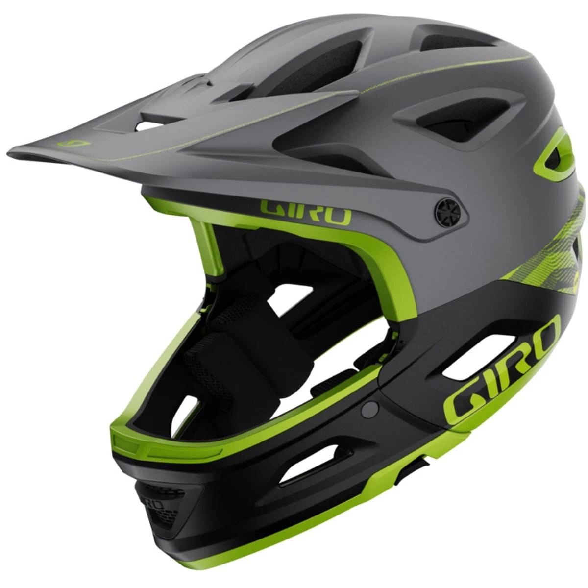 Giro Switchblade MIPS Fahrradhelm - Matte Met Black/ano Lime 3 Giro Switchblade MIPS Fahrradhelm - Matte Met Black/ano Lime