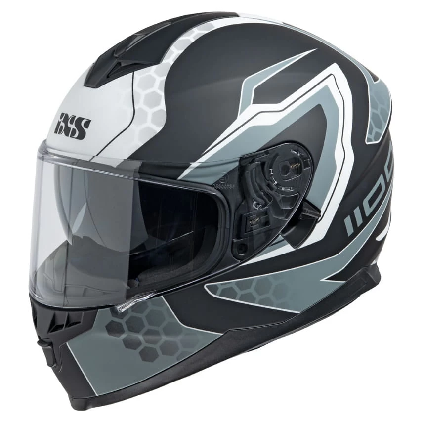 IXS 1100 2.2 Motorradhelm - Schwarz Matt-weiss 3 IXS 1100 2.2 Motorradhelm - Schwarz Matt-weiss