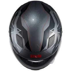IXS 135 KID 2.0 Helm - Grau-schwarz-rot -Fahrradwelt Verkauf iXS135KID2 0Helm grau schwarz rot 4