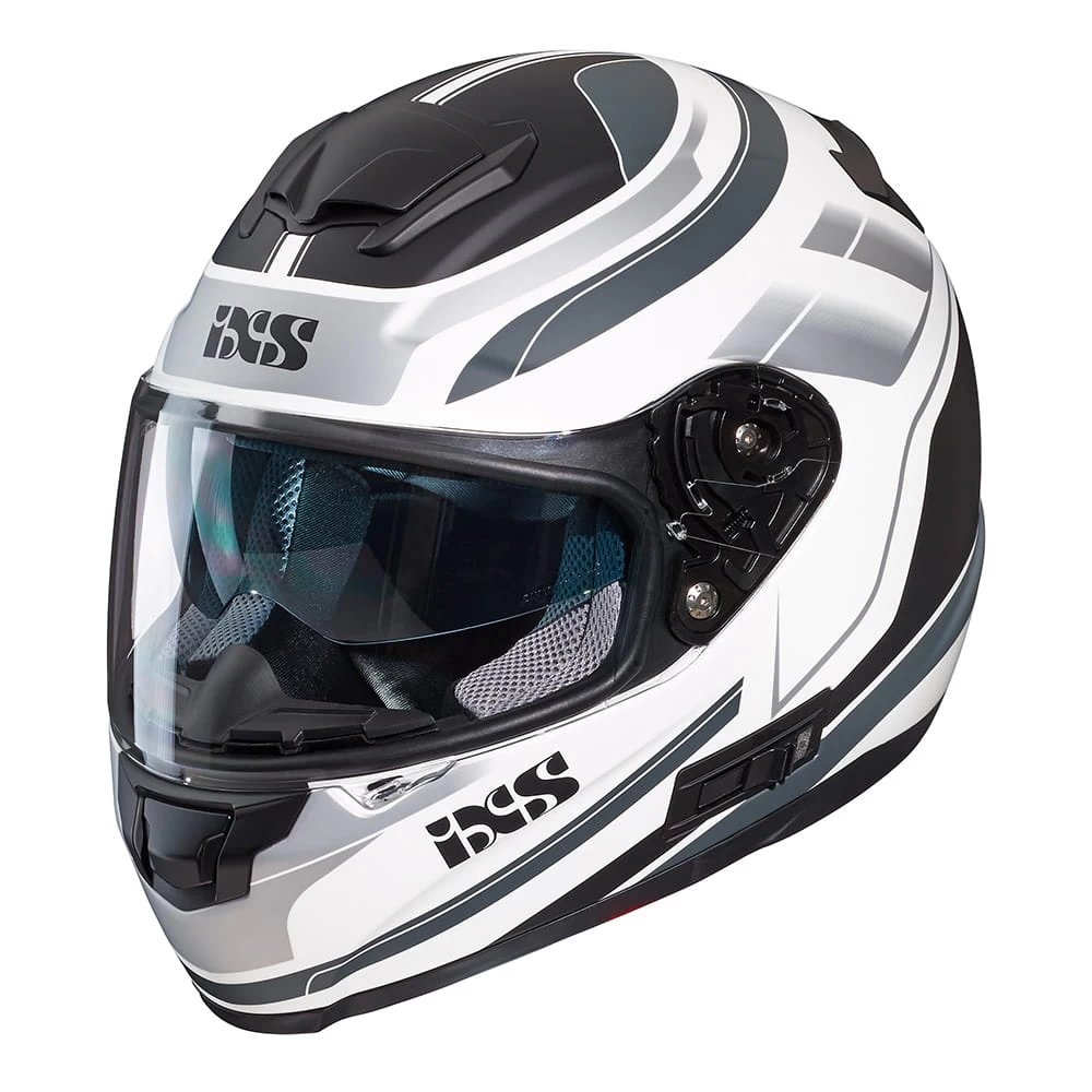 IXS 215 2.0 Motorradhelm Matte White Grey 3 IXS 215 2.0 Motorradhelm Matte White Grey