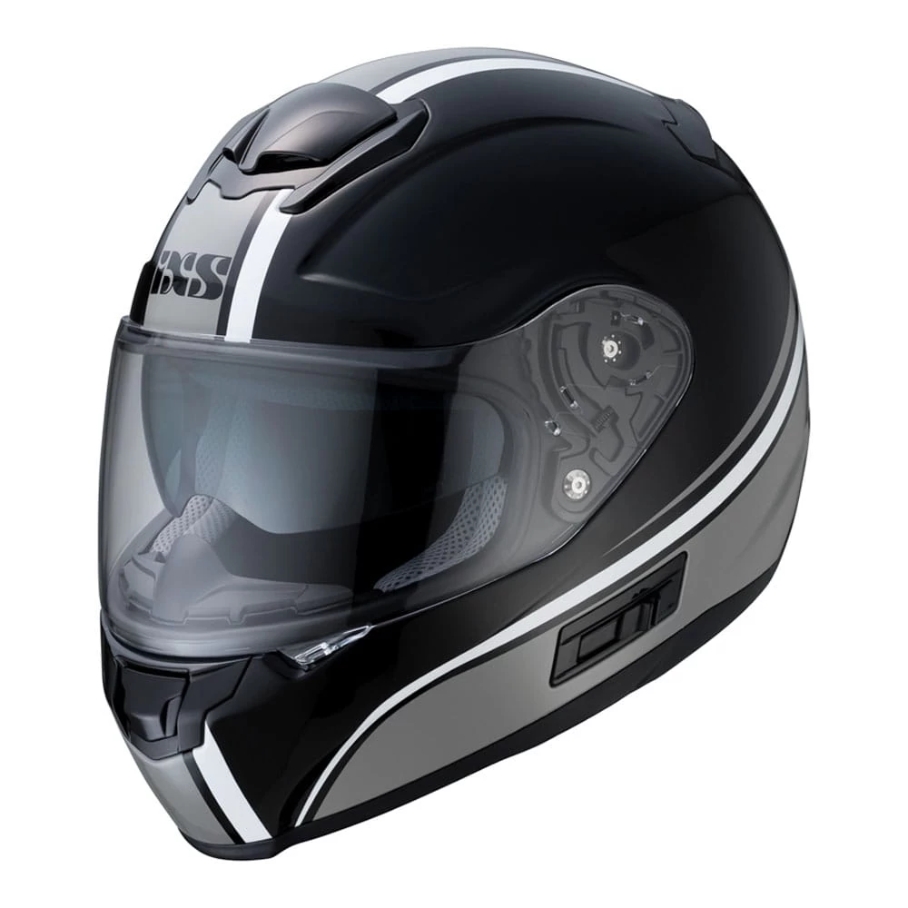 IXS 215 2.1 Motorradhelm Matte Black White Grey 3 IXS 215 2.1 Motorradhelm Matte Black White Grey