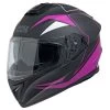 IXS 216 2.0 Motorradhelm - Schwarz Matt-violett