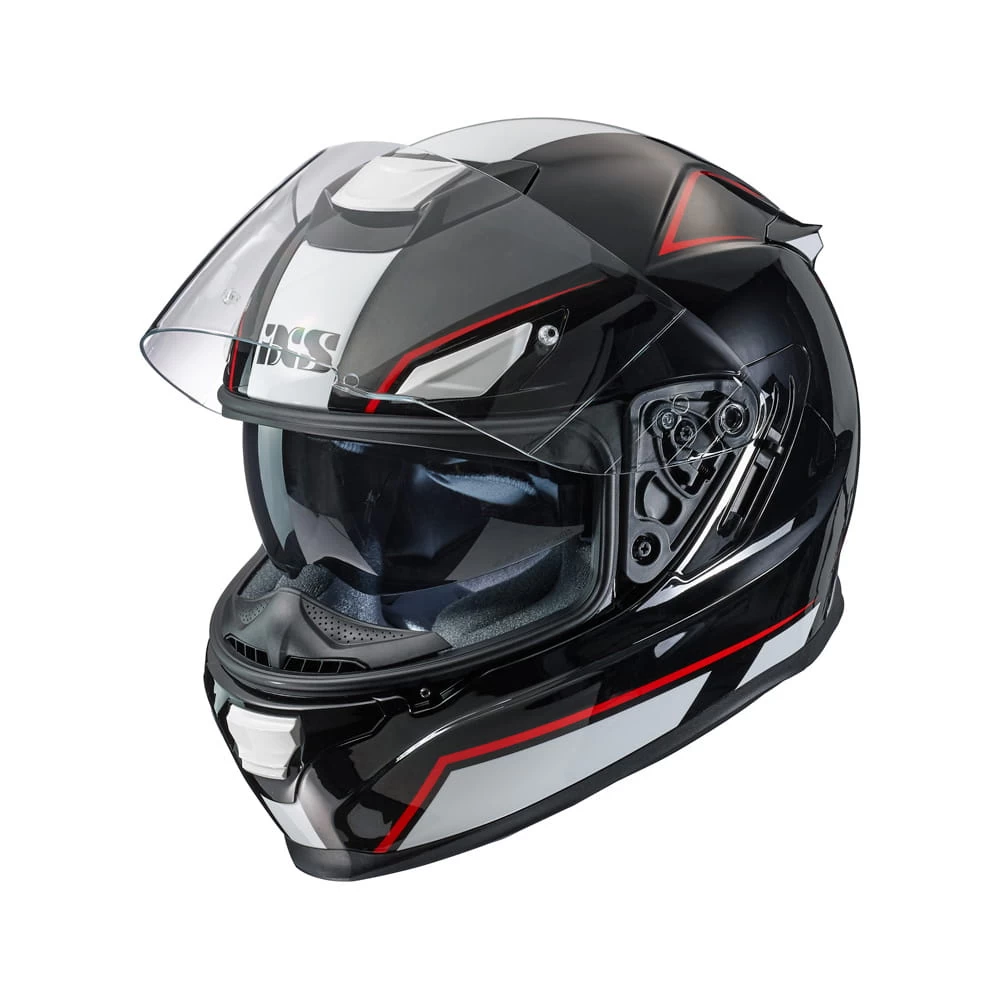 IXS 315 2.1 Motorradhelm Black White Red 7 IXS 315 2.1 Motorradhelm Black White Red – Bild 5