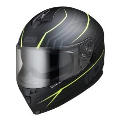 Integralhelm IXS1100 2.1 Schwarz-gelb Fluo Matt