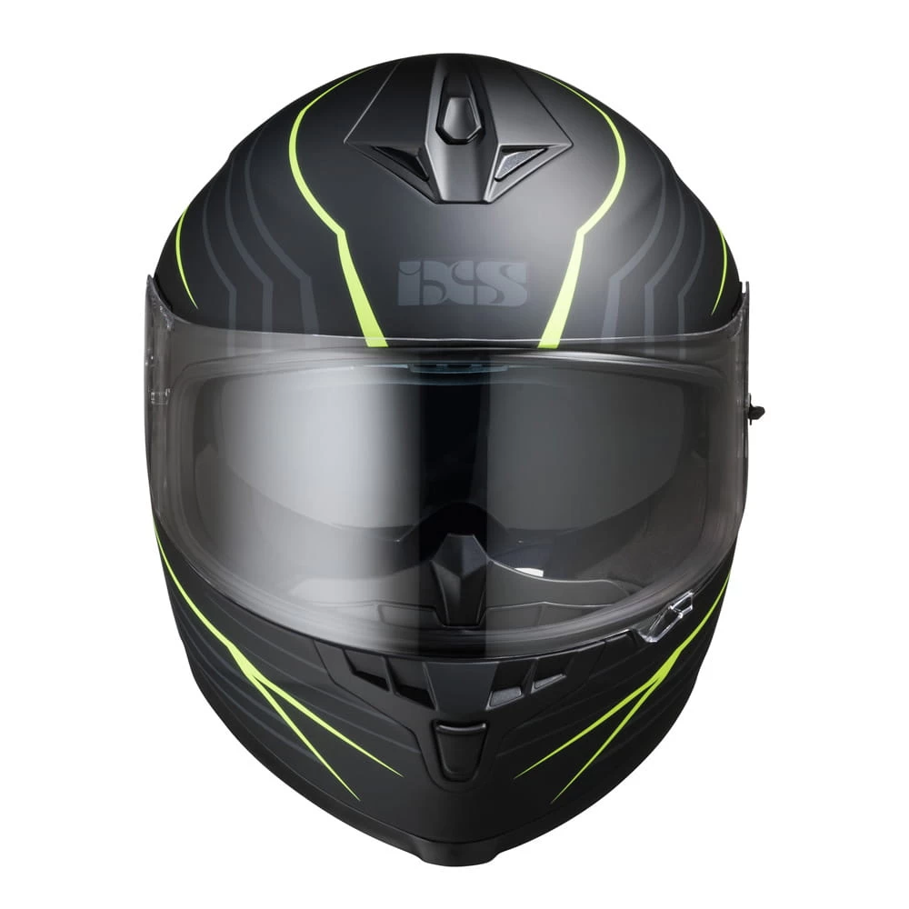 Integralhelm IXS1100 2.1 Schwarz-gelb Fluo Matt 4 Integralhelm IXS1100 2.1 Schwarz-gelb Fluo Matt – Bild 2