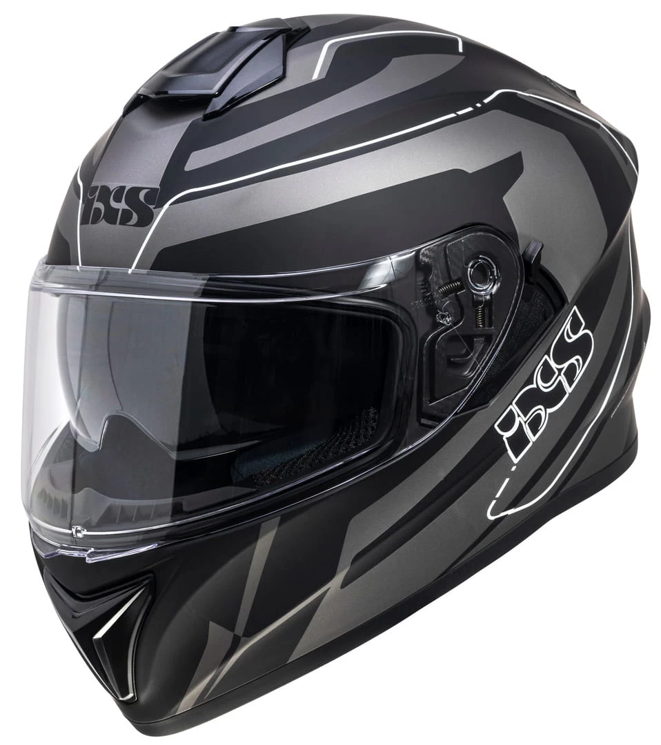 Integralhelm IXS216 2.2 - Grau-schwarz-weiss 3 Integralhelm IXS216 2.2 - Grau-schwarz-weiss