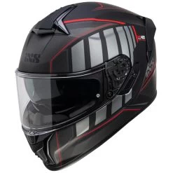 Integralhelm IXS422 FG 2.1 Schwarz Matt-rot