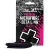 Muc-Off Premium Microfibre Detailing Cloth -Fahrradwelt Verkauf muc off premium mcrofibre detailing cloth black 4 1100869